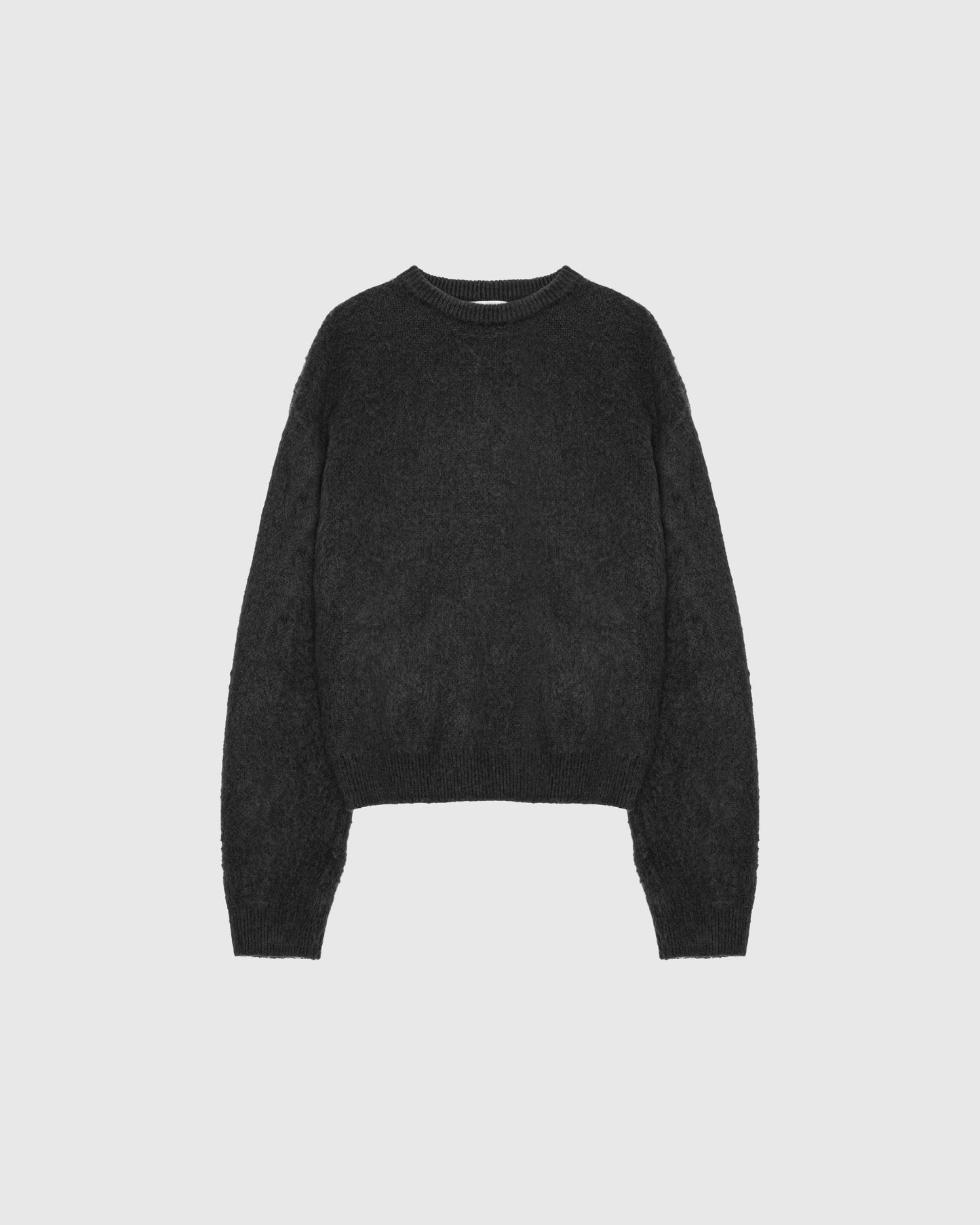 'OSWALD' INK MOHAIR SWEATER