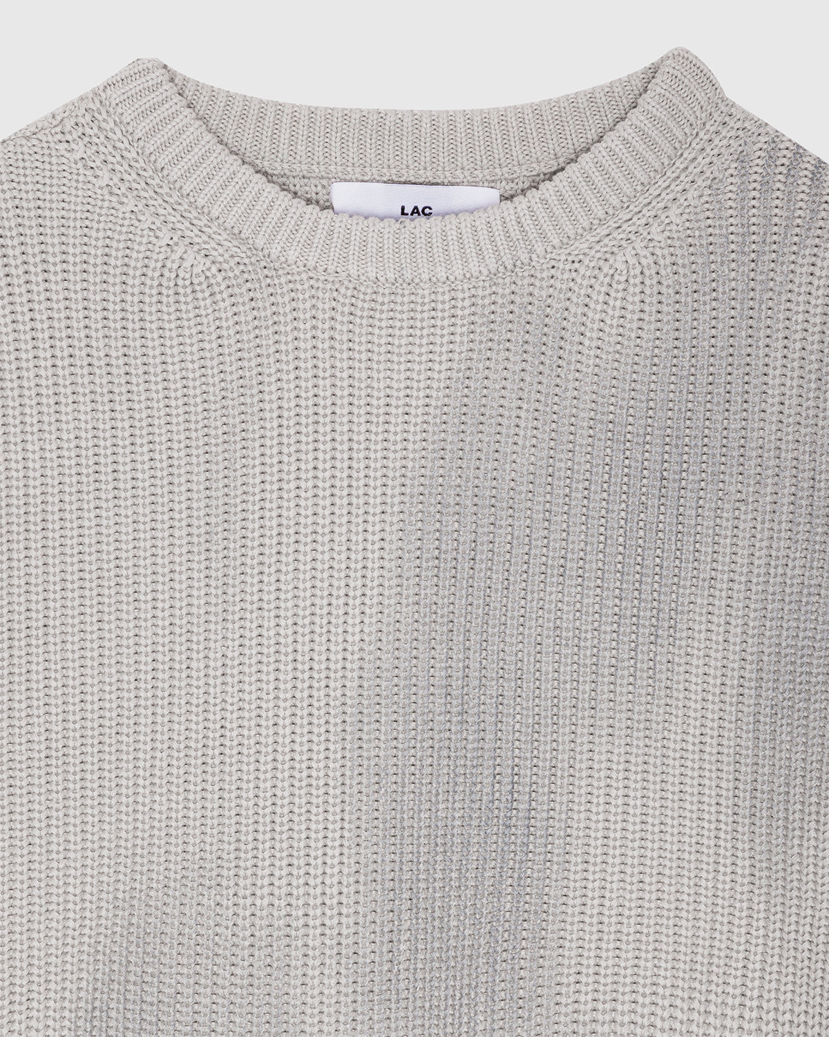 'PEROZ' DYED SWEATER SMOKE