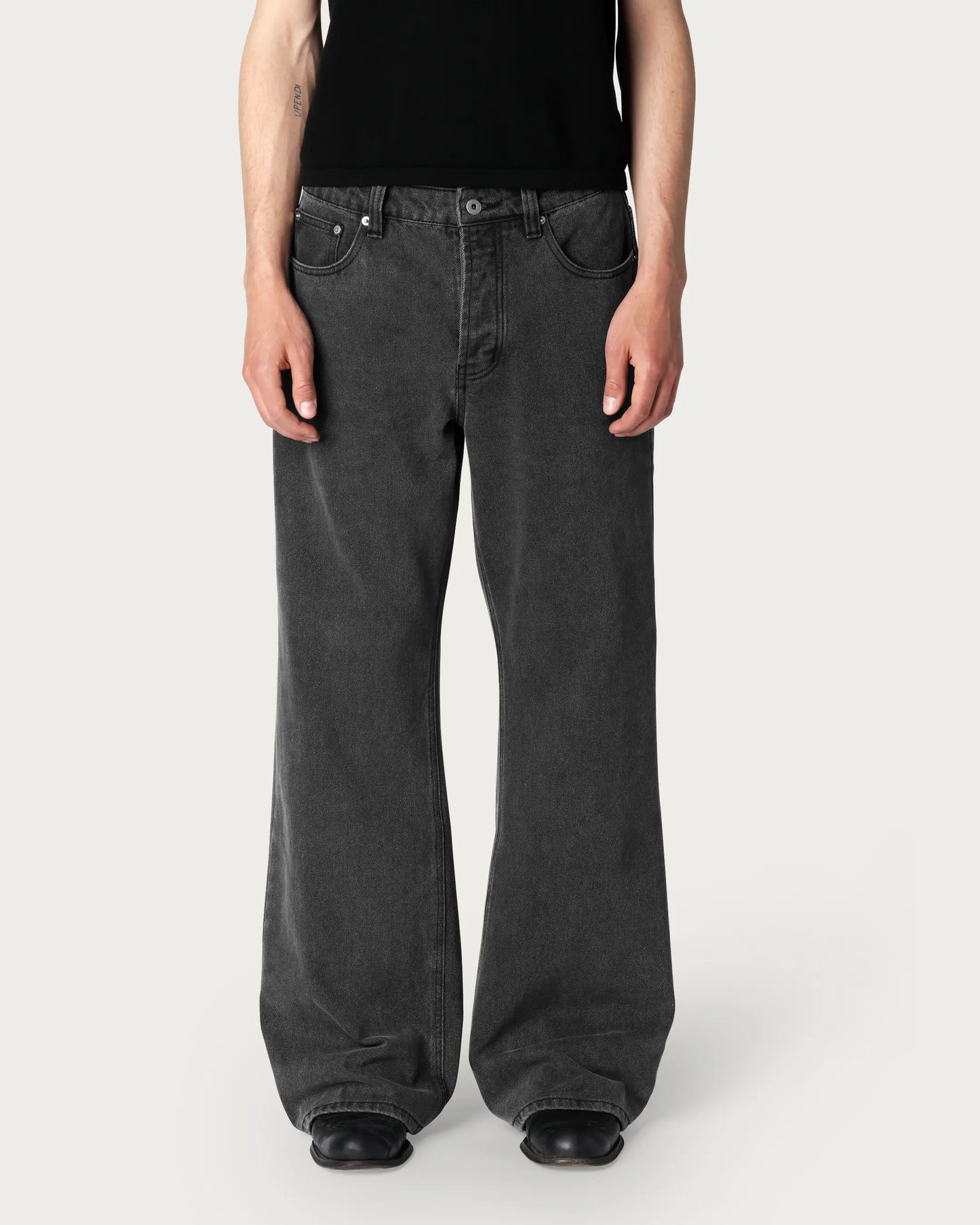 ‘COMOE’ ASH BOOTCUT JEANS