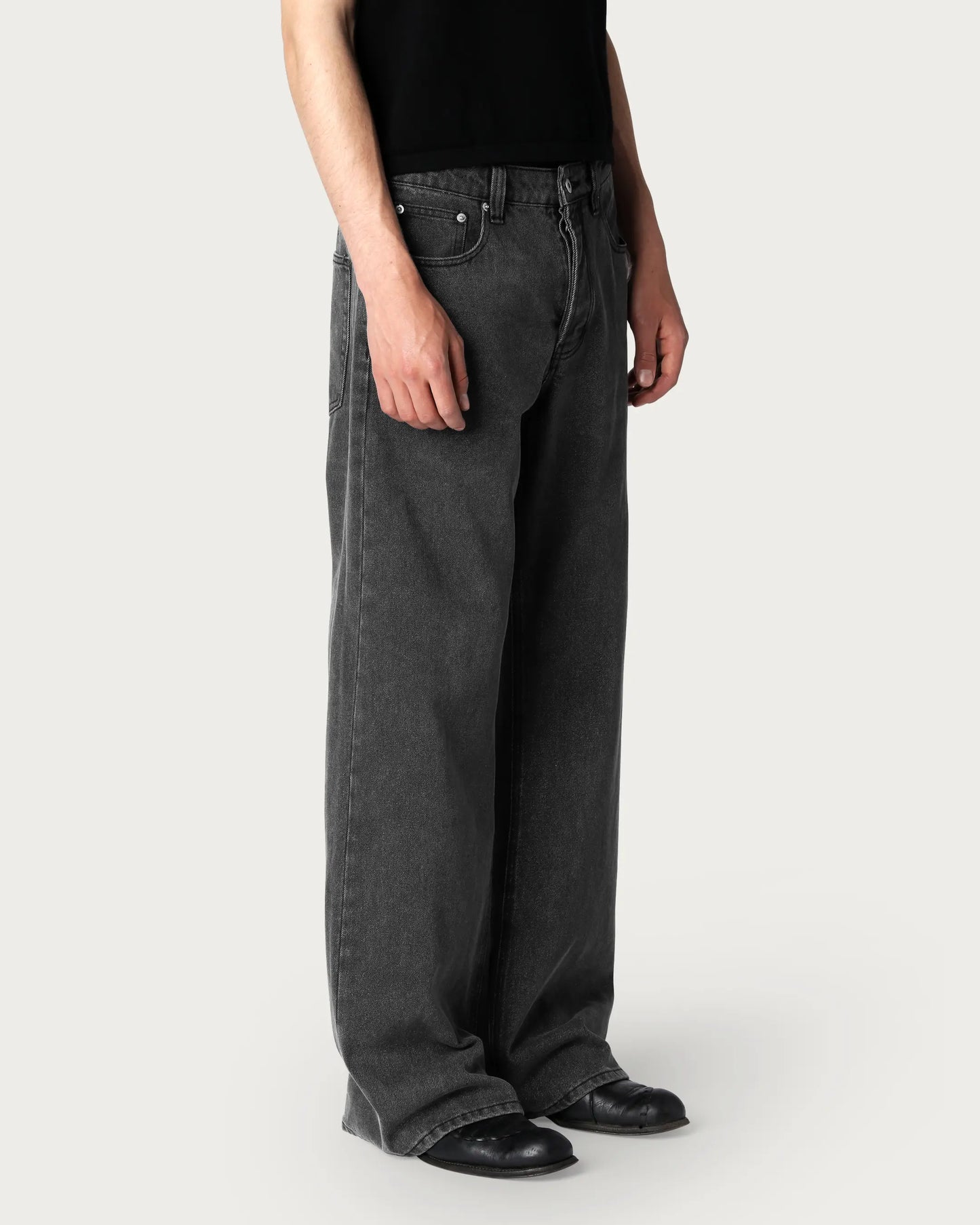 ‘COMOE’ ASH BOOTCUT JEANS