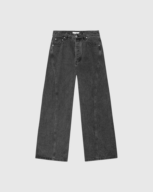 'EDGAR' ASH TWISTED SEAM JEANS