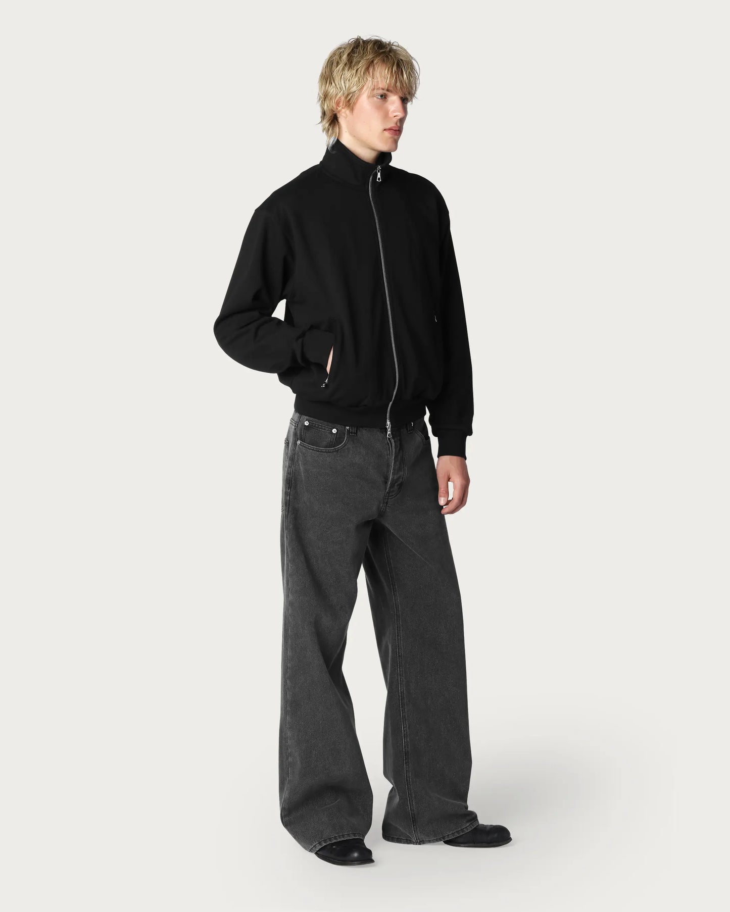 ‘COMOE’ ASH BOOTCUT JEANS