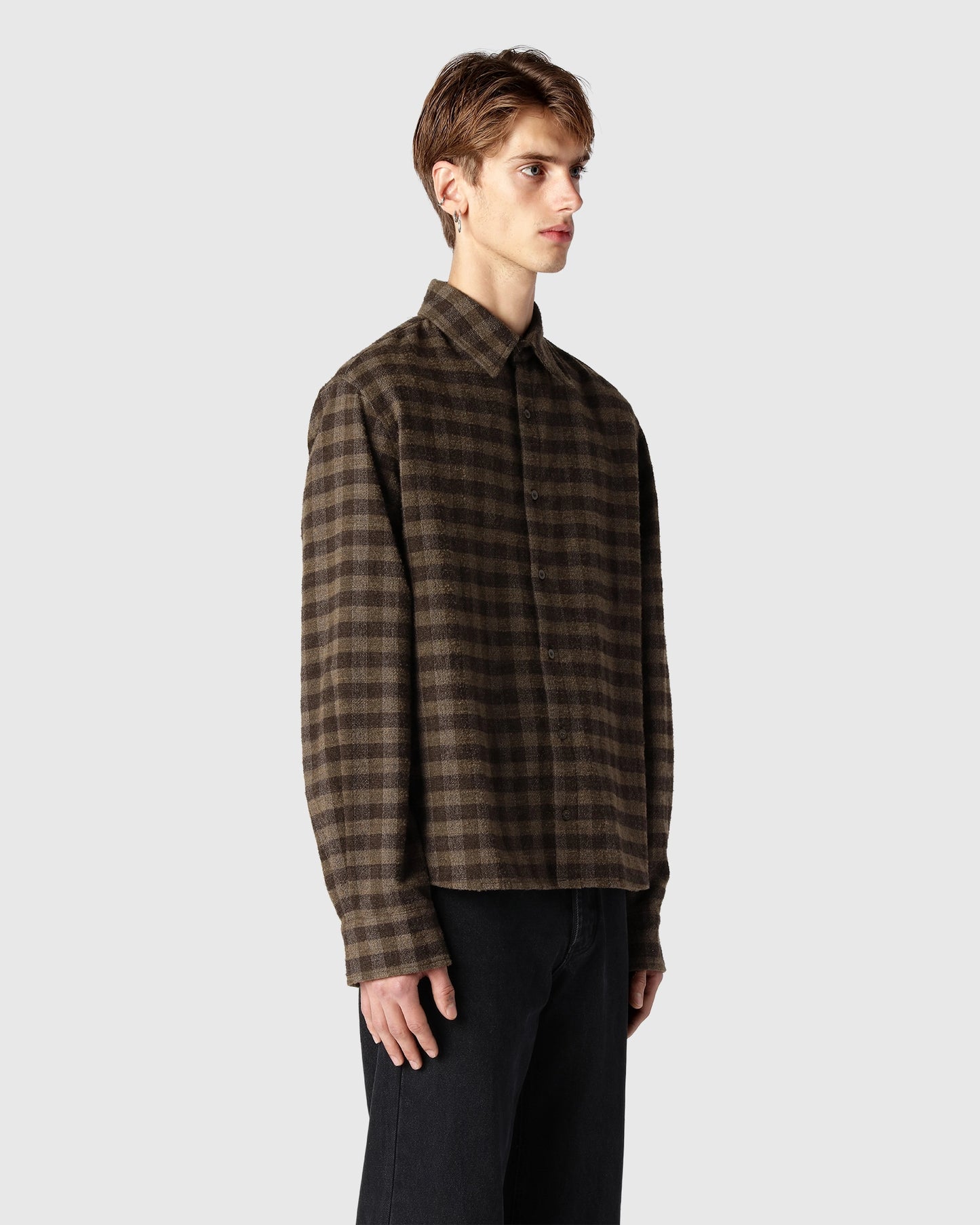 "Albert" Flannel Wool Overshirt