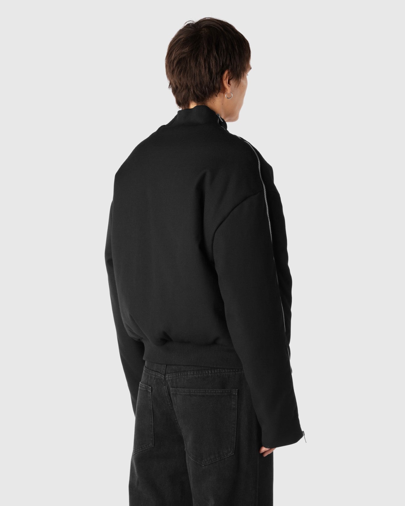 'BORAN' ZIP WOOL BOMBER