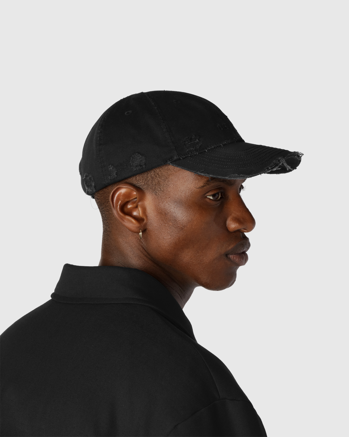 "INK" DISTRESSED LOGO CAP