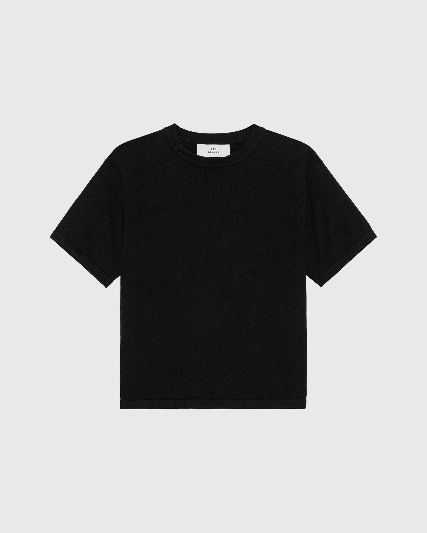'VESTER' INK KNITTED T-SHIRT