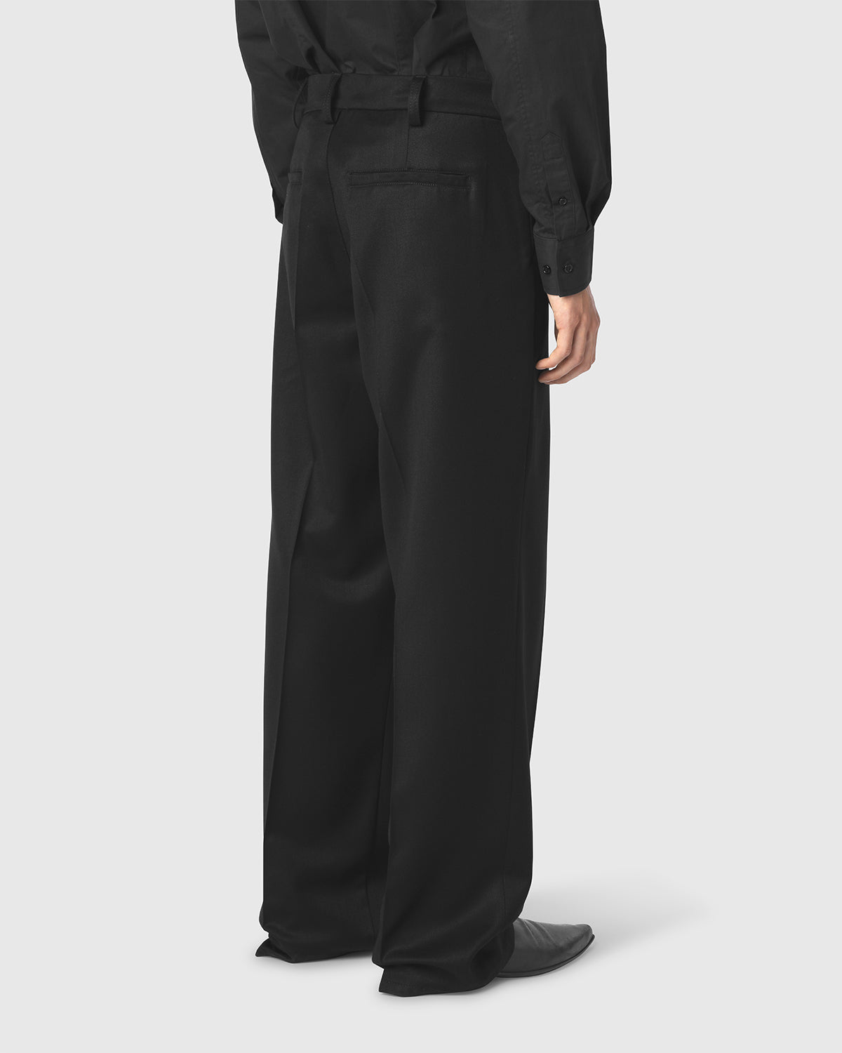 'VOLTA' SIX POCKET WOOL TROUSERS