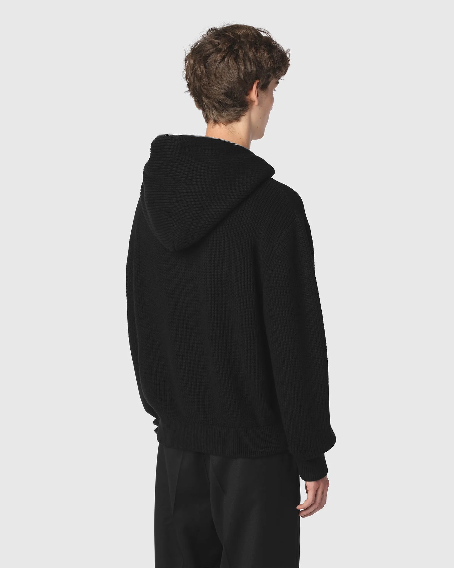 'CAVALLA' CASHMERE  BLEND FULL-ZIP HOODIE