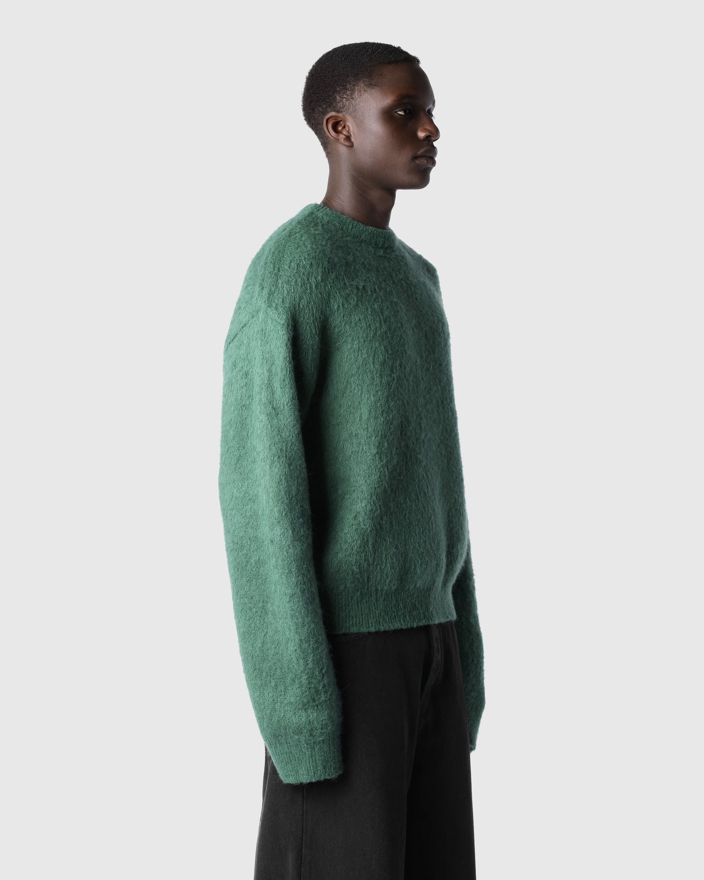 'OSWALD' FERN MOHAIR SWEATER