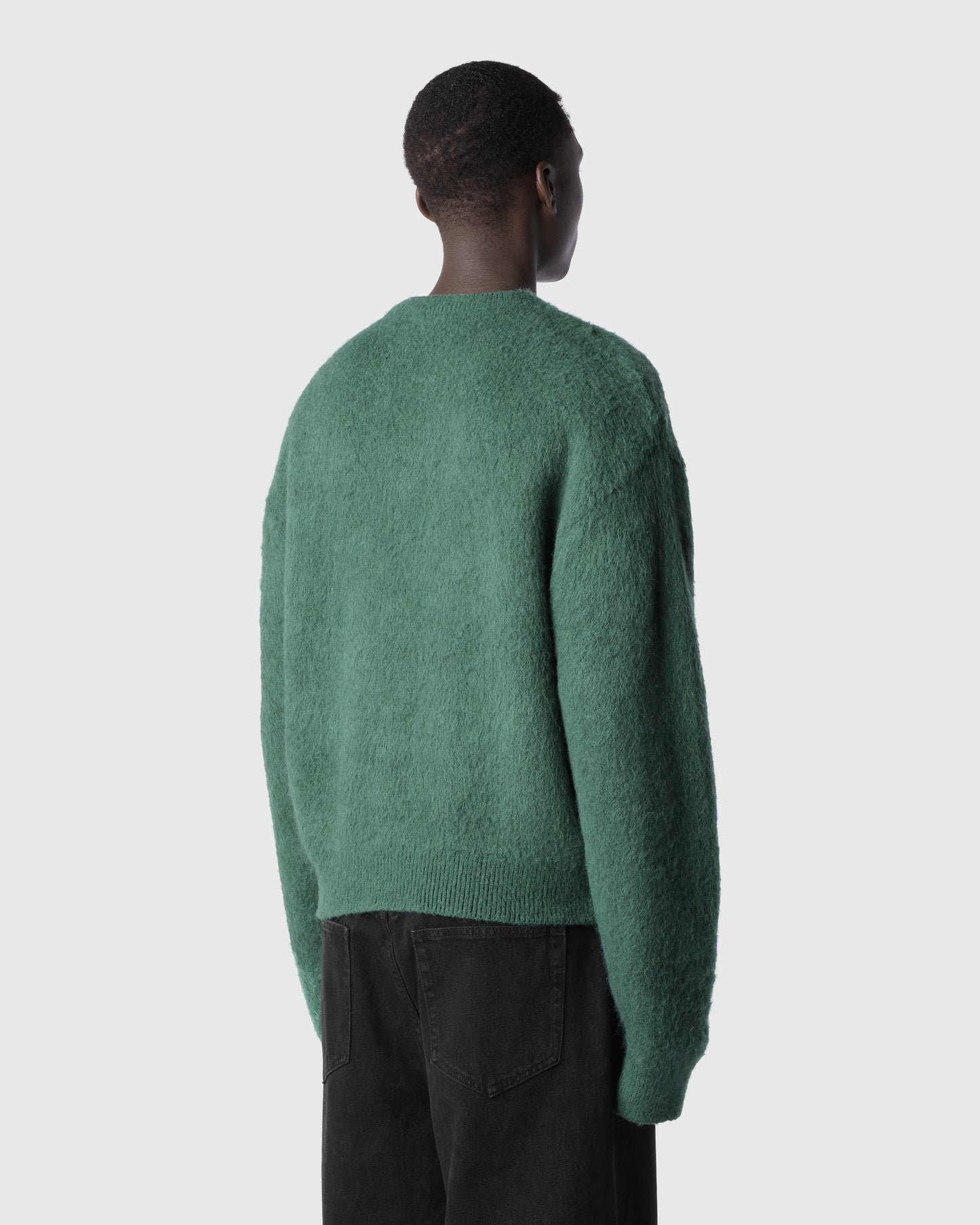 'OSWALD' FERN MOHAIR SWEATER