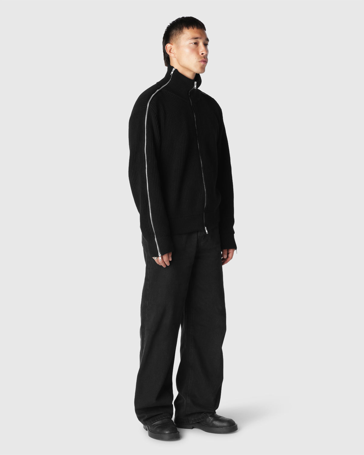 BORAN' ZIP CARDIGAN – Lac Demure