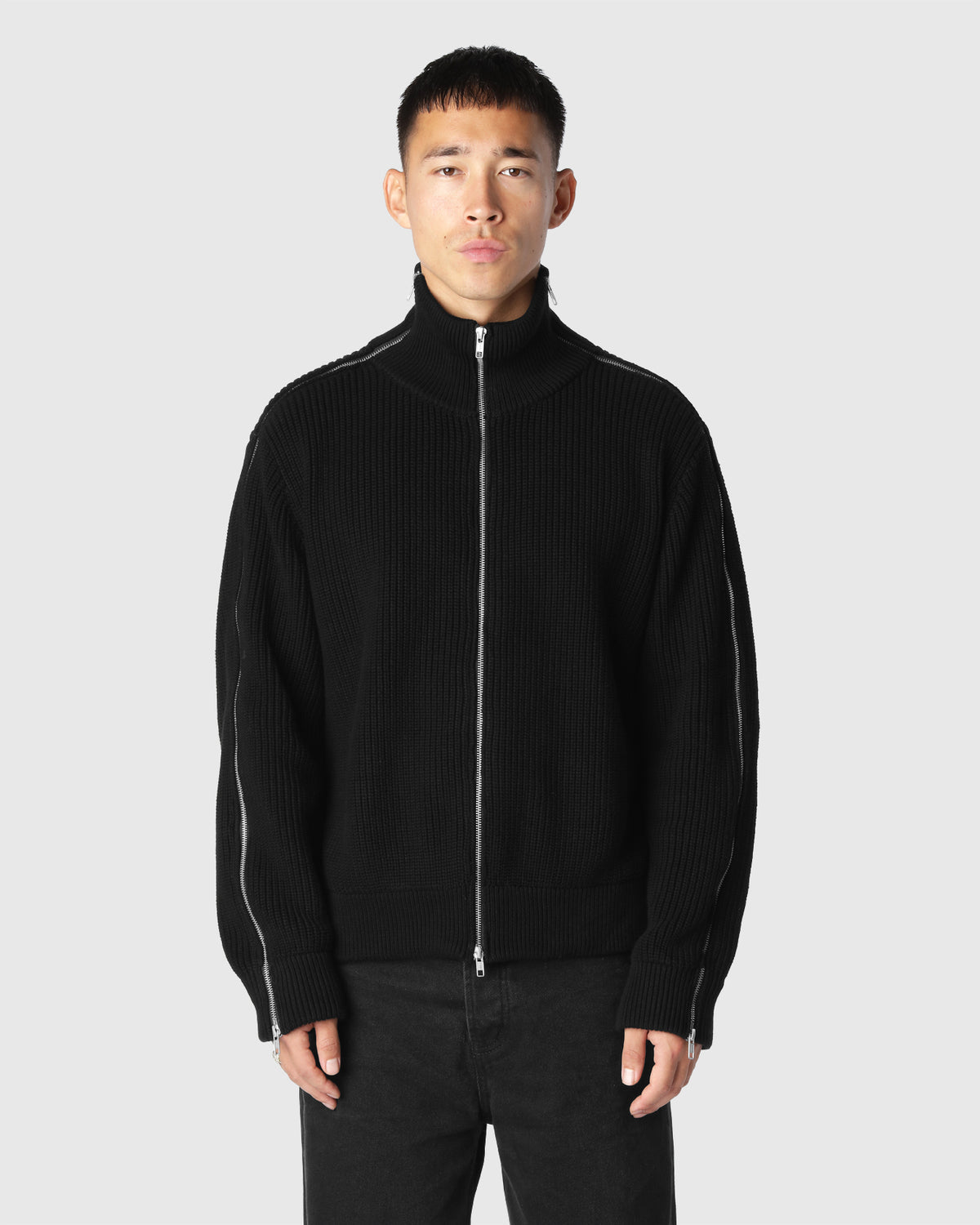 BORAN' ZIP CARDIGAN – Lac Demure