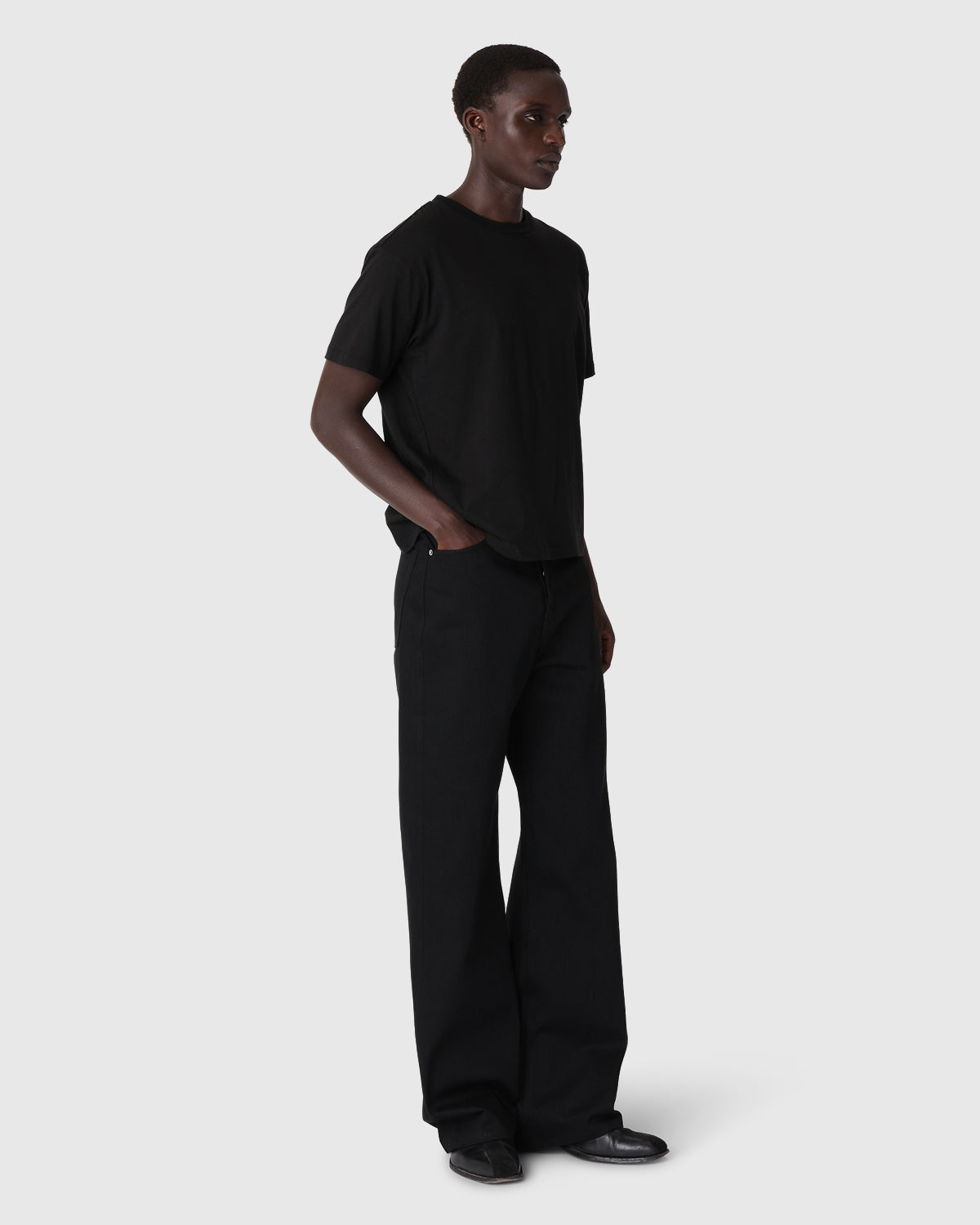 ‘Elme’ Raw 14oz Bootcut Jeans
