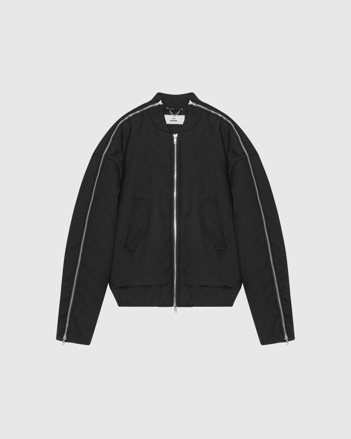 'BORAN' ZIP WOOL BOMBER
