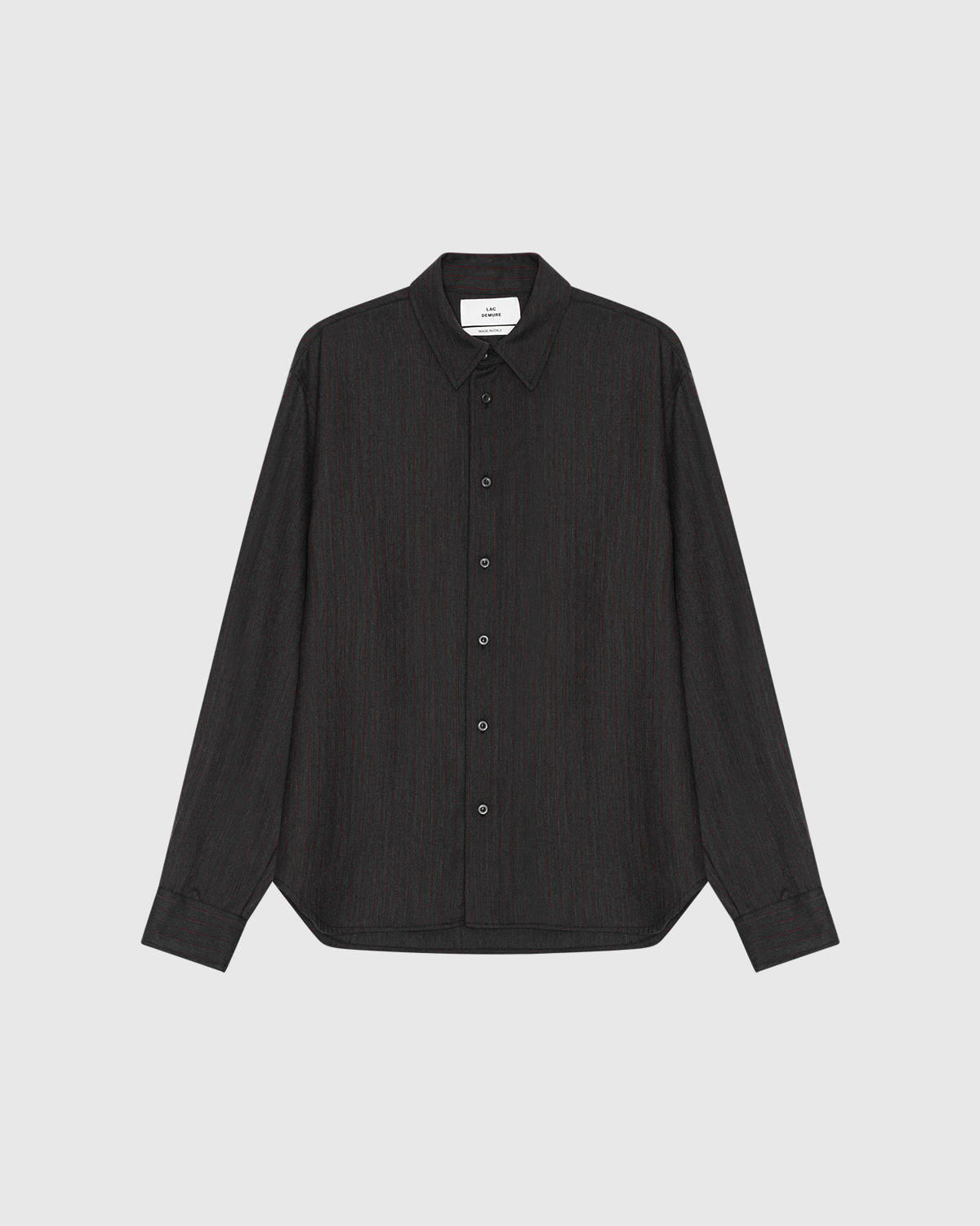 'Albert' Pinstripe Wool Shirt
