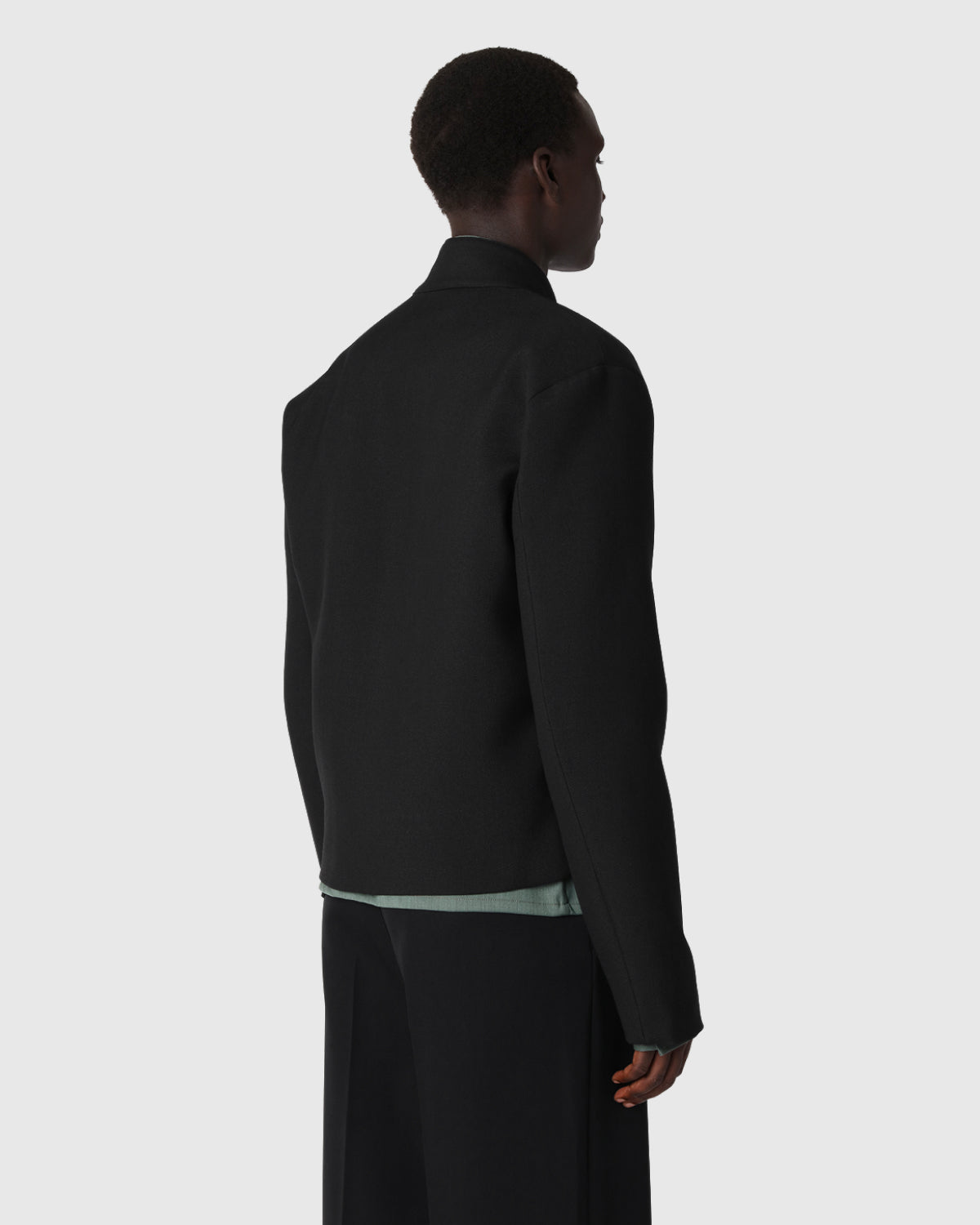 ‘Gregers’ Tailored Wool/Silk Jacket