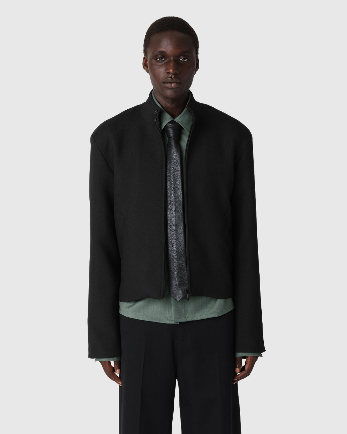 ‘Gregers’ Tailored Wool/Silk Jacket
