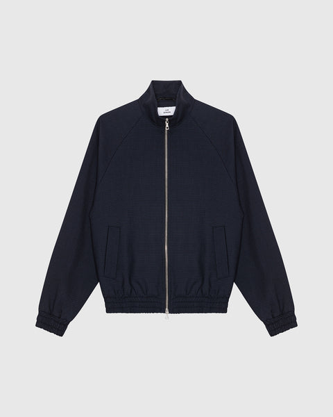 Frank' Midnight Wool Jacket – Lac Demure