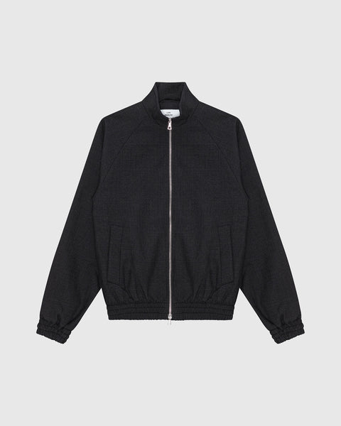 Frank' Onyx Wool Jacket – Lac Demure