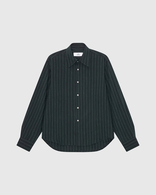 'Albert' Pine Poplin Overshirt