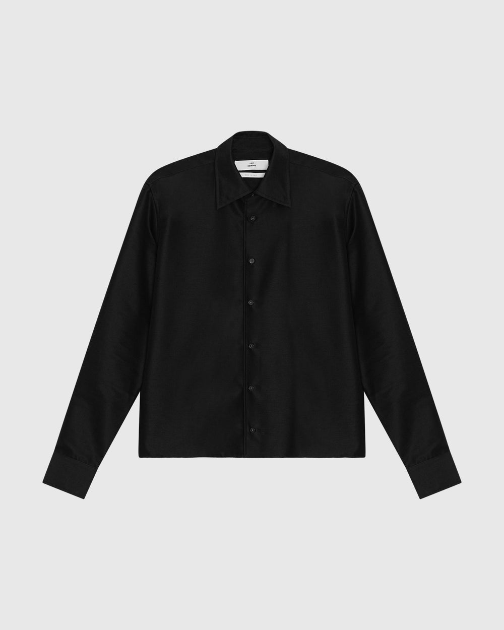 'Kossou' Tailored Cropped Wool Shirt