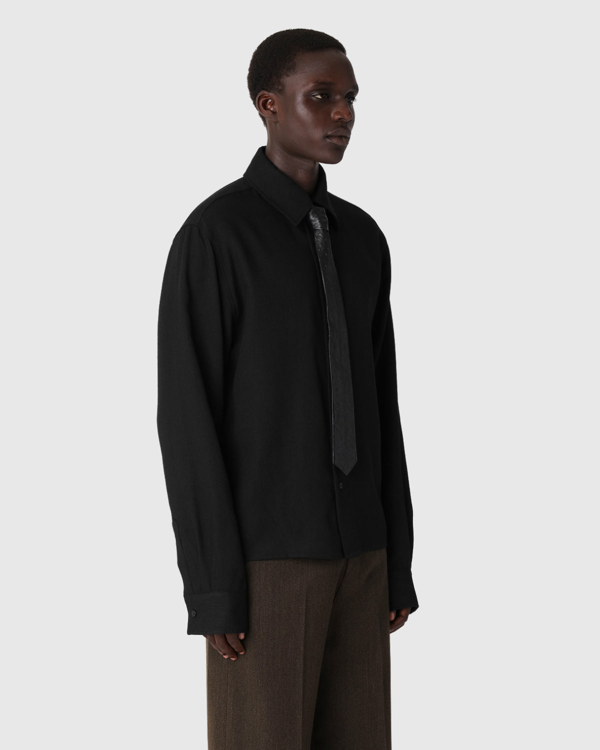 ‘Kossou’ Cropped Dress Shirt