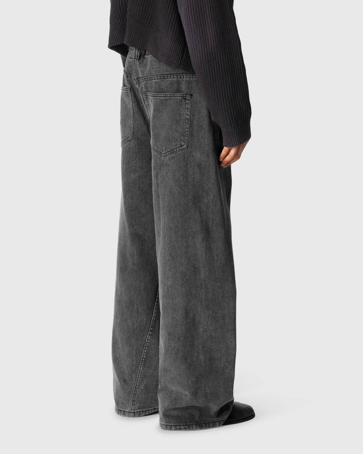 'EDGAR' ASH TWISTED SEAM JEANS