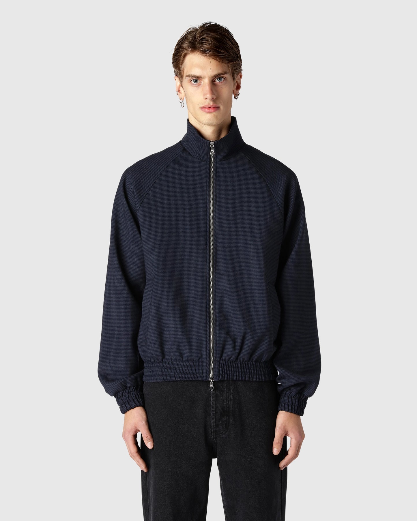 'Frank' Midnight Wool Jacket