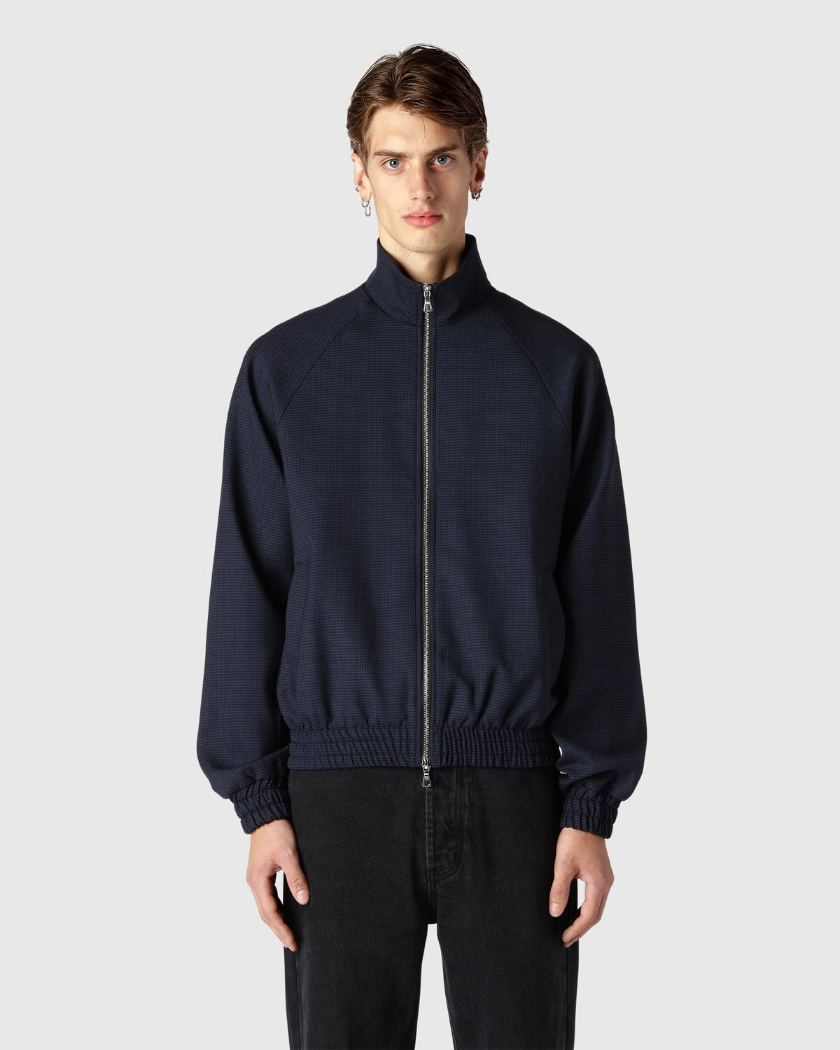 'Frank' Midnight Wool Jacket