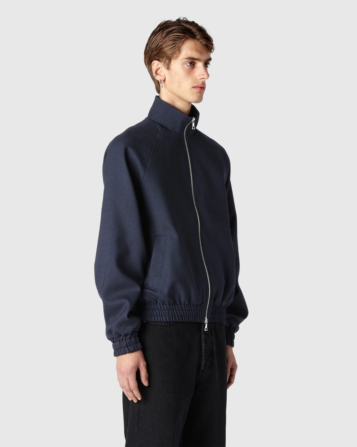 'Frank' Midnight Wool Jacket