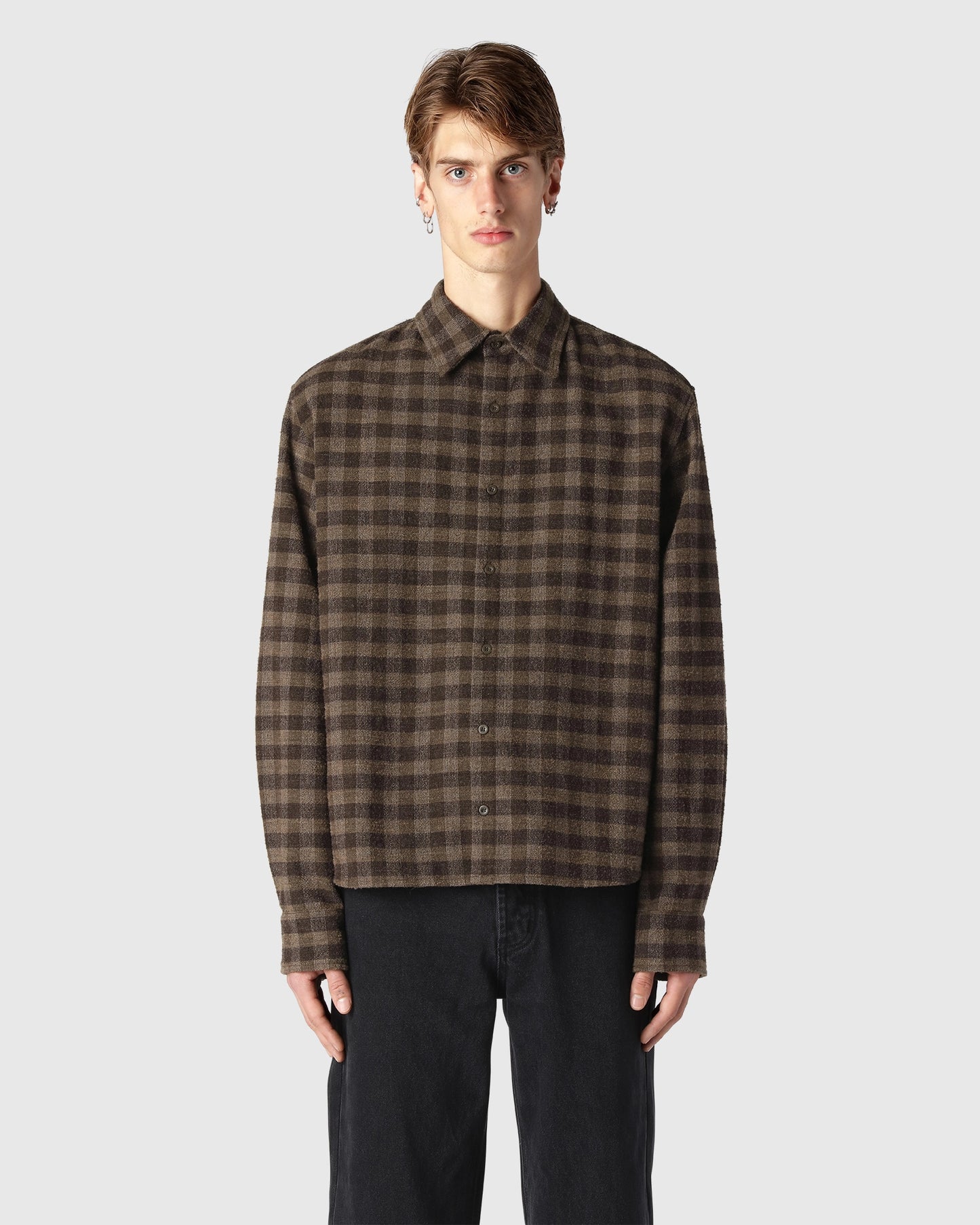 "Albert" Flannel Wool Overshirt
