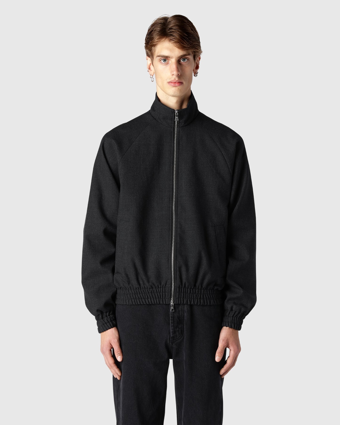 'Frank' Onyx Wool Jacket