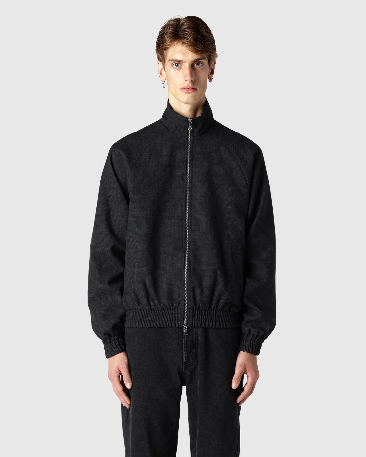 'Frank' Onyx Wool Jacket