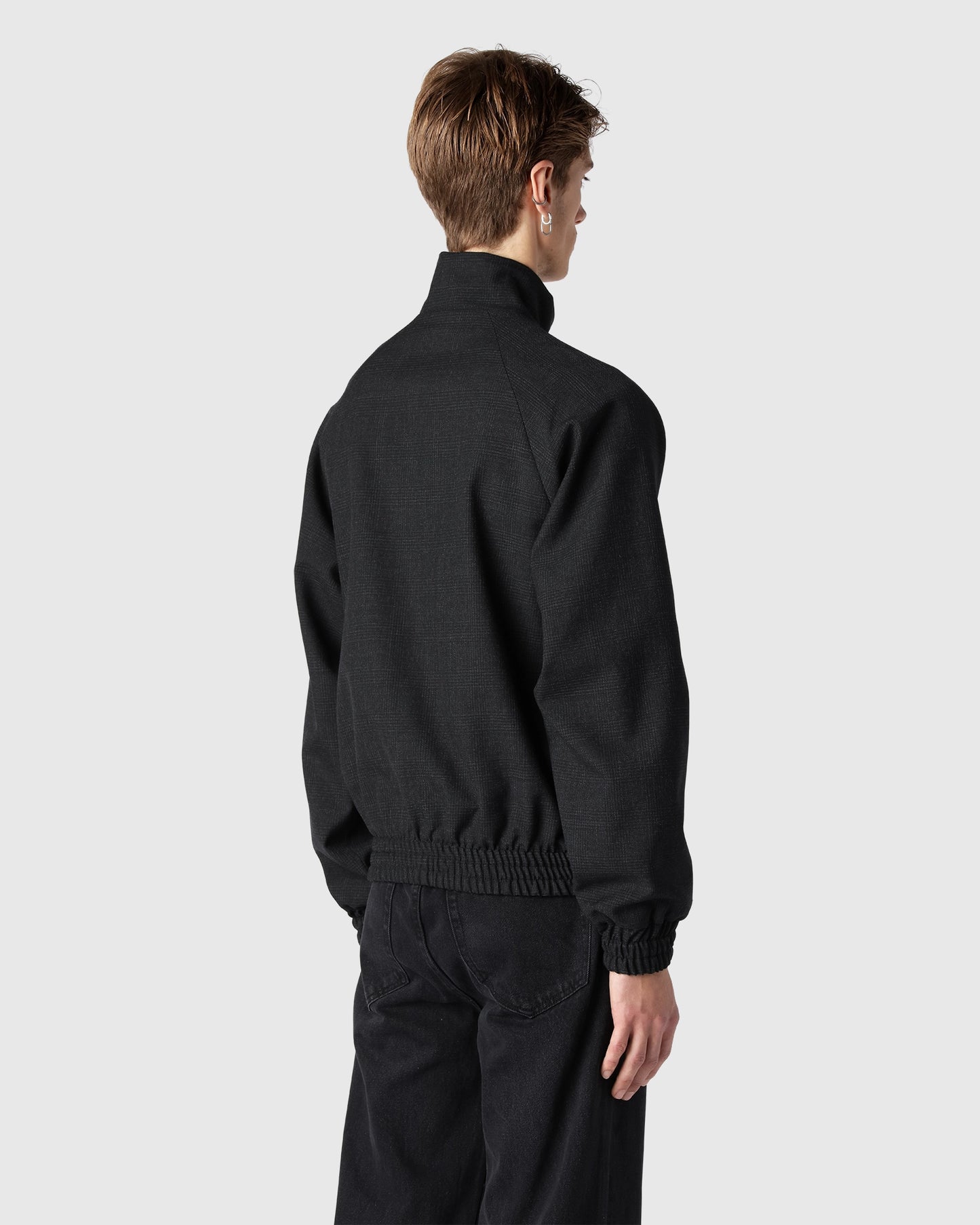 'Frank' Onyx Wool Jacket