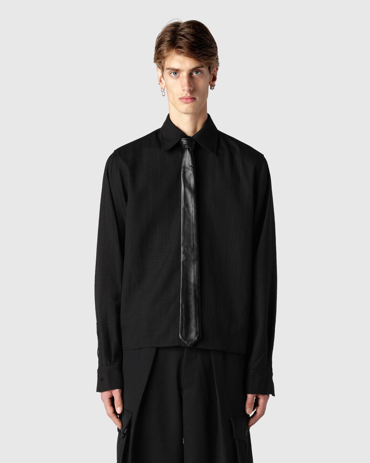 'Tano' Leather Tie
