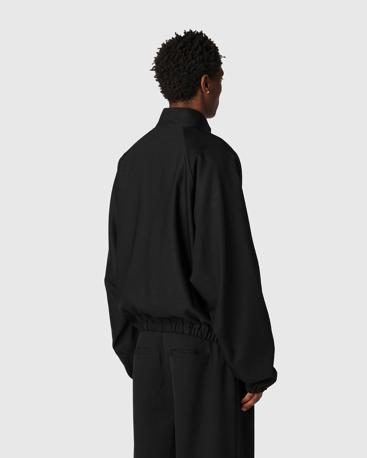 'Godfred' Wool Track Jacket