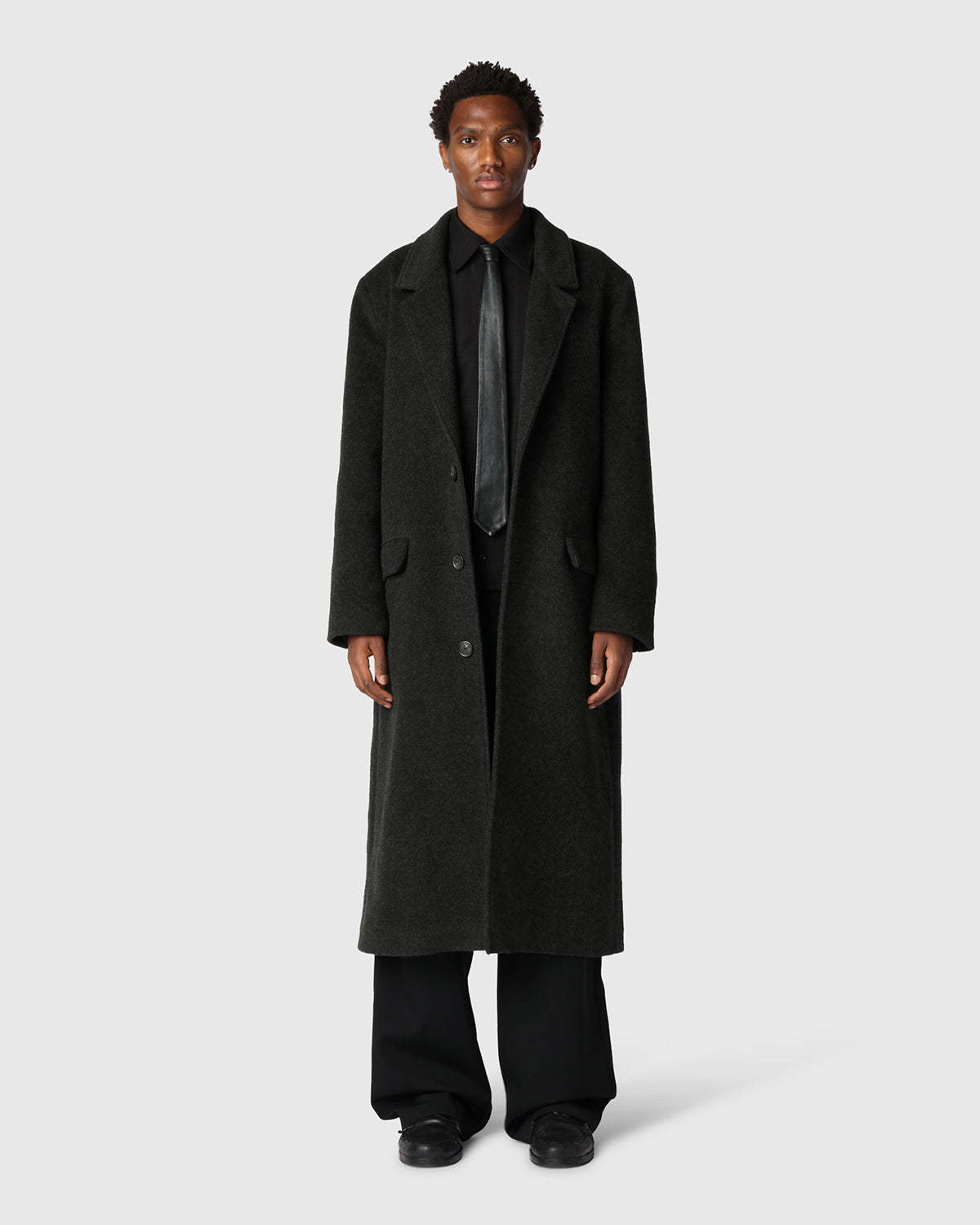'Aksel' Cashmere Coat