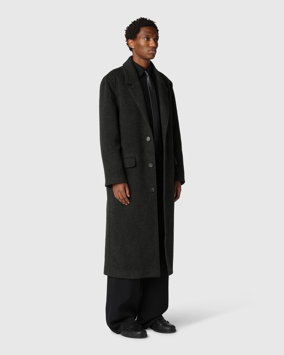 'Aksel' Cashmere Coat