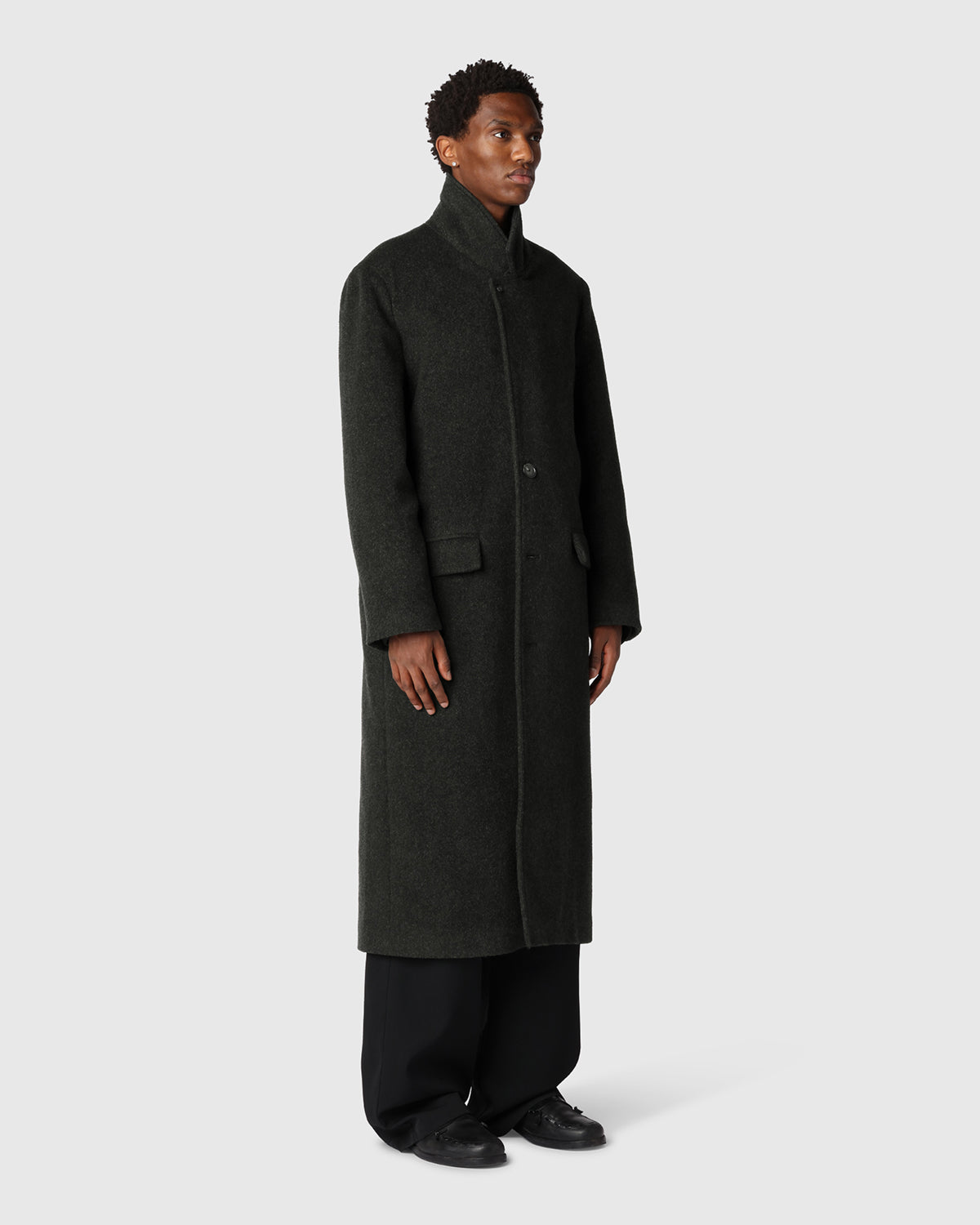 'Aksel' Cashmere Coat