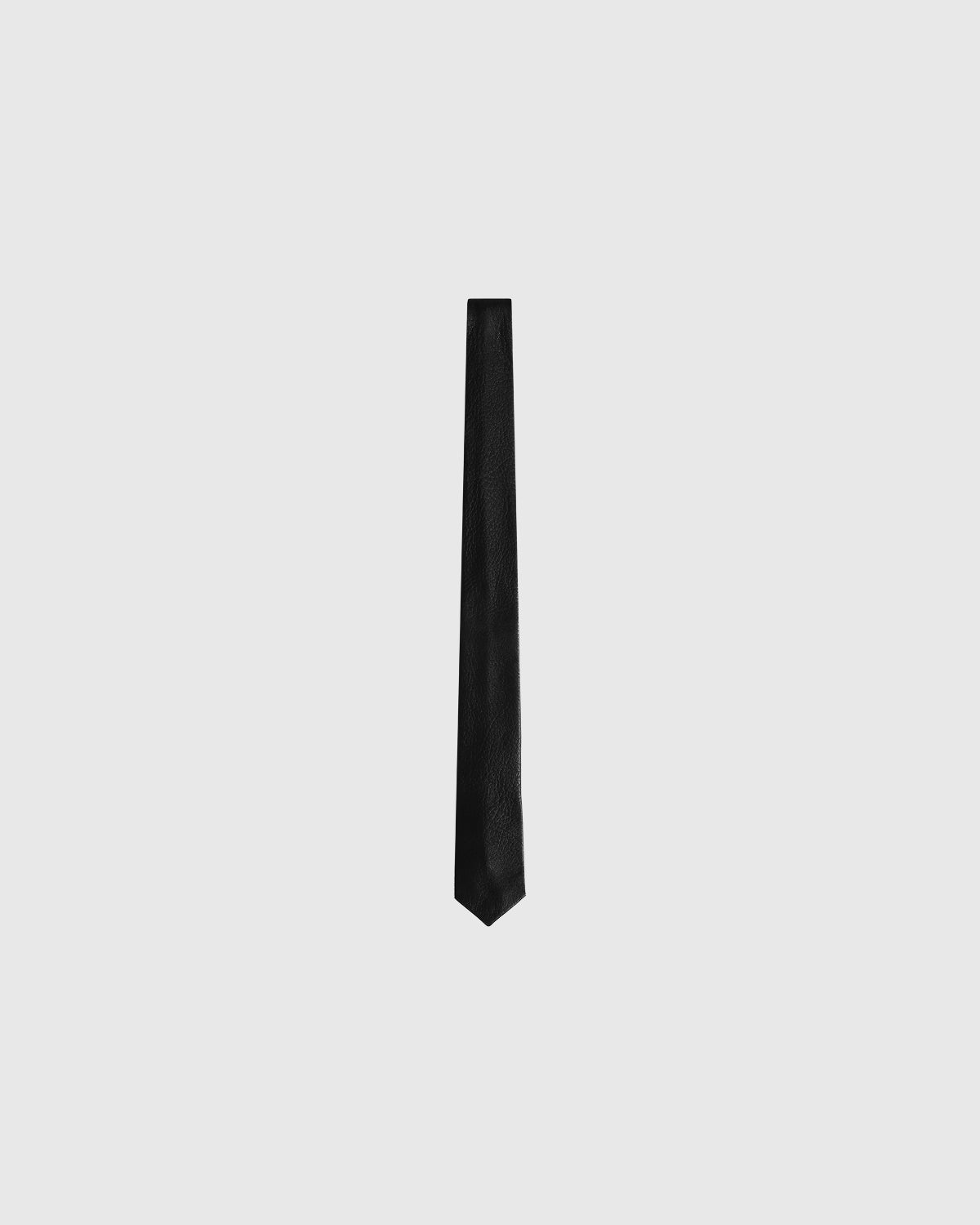 'Tano' Grain Leather Tie