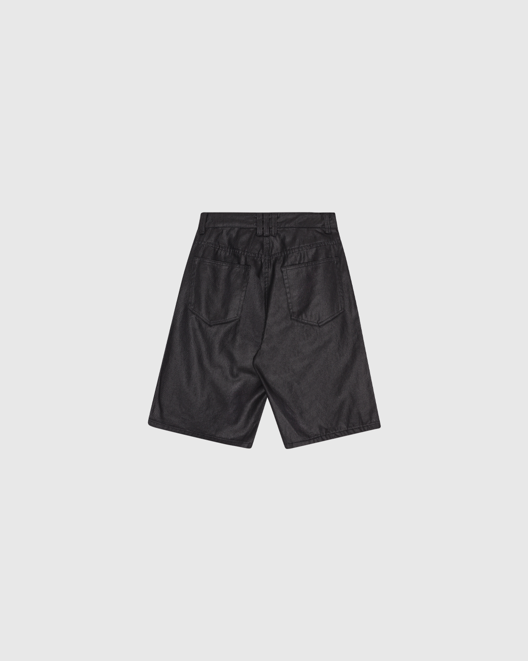 'DARIUS' WAXED BAGGY SHORTS