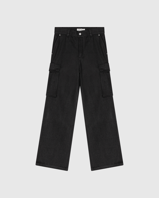 "INK" FLARED CARGO PANTS