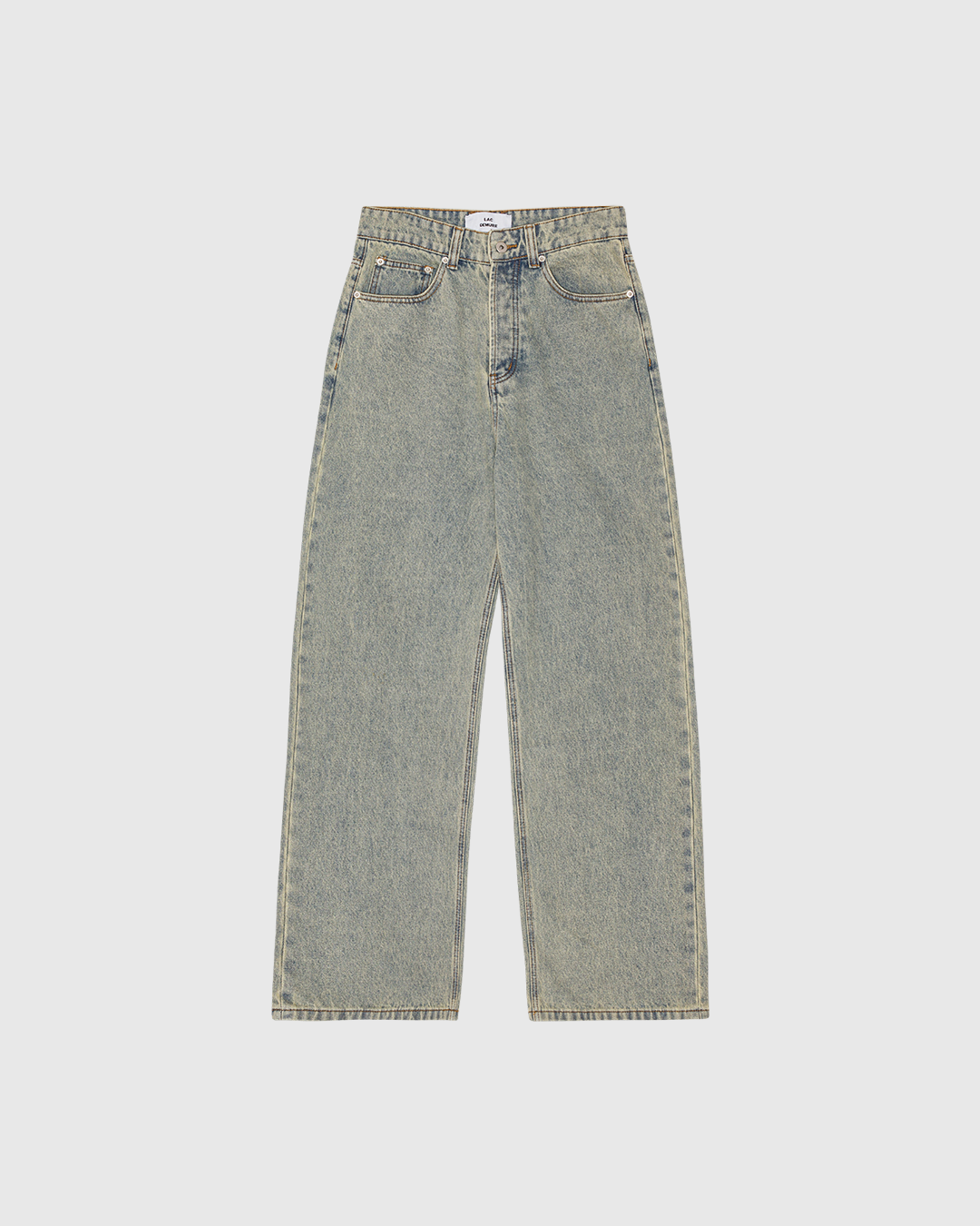 ‘DARIUS’ POOL BLUE BAGGY JEANS