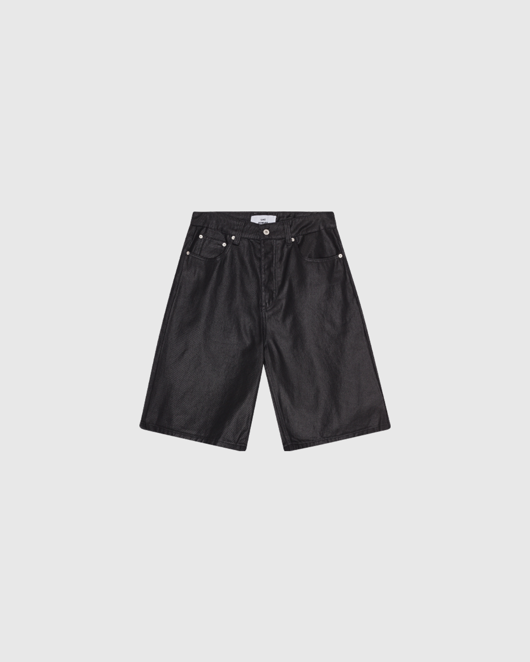 'DARIUS' WAXED BAGGY SHORTS